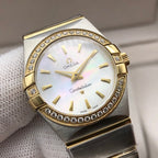 VARELLO CLASSIC LADIES 27MM GOLD DIAMOND BEZEL