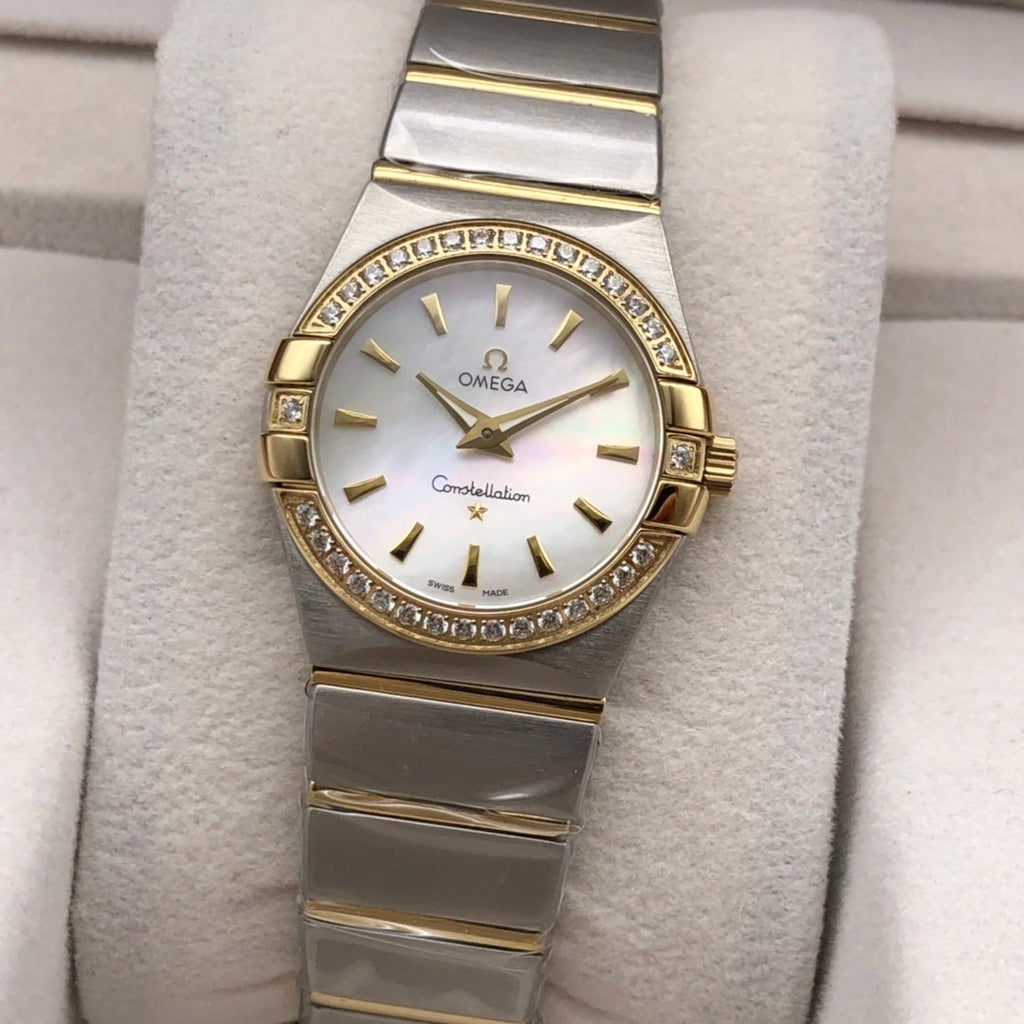 VARELLO CLASSIC LADIES 27MM GOLD DIAMOND BEZEL