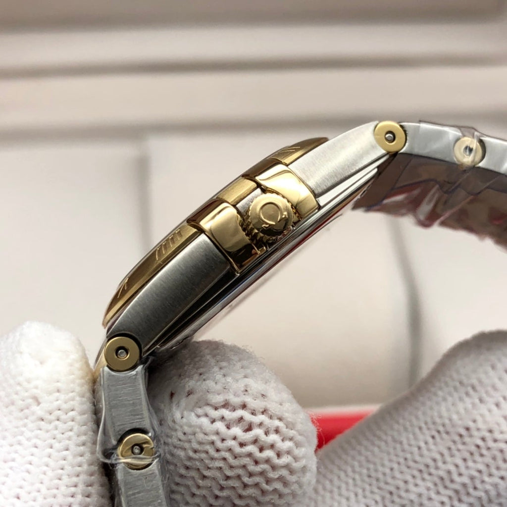 VARELLO CLASSIC LADIES 27MM GOLD DIAMOND BEZEL