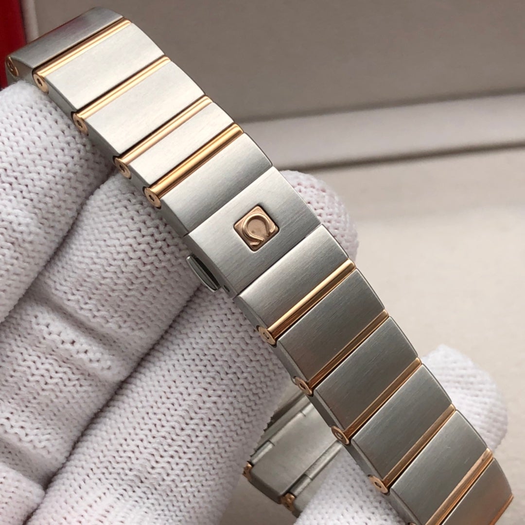 VARELLO CLASSIC27MM QUARTZ ROSE GOLD BEZEL MOTHER OF PEARL DIAL