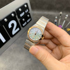 VARELLO CLASSIC LADIES 27MM QUARTZ DIAMOND BEZEL MOTHER OF PEARL DIAL