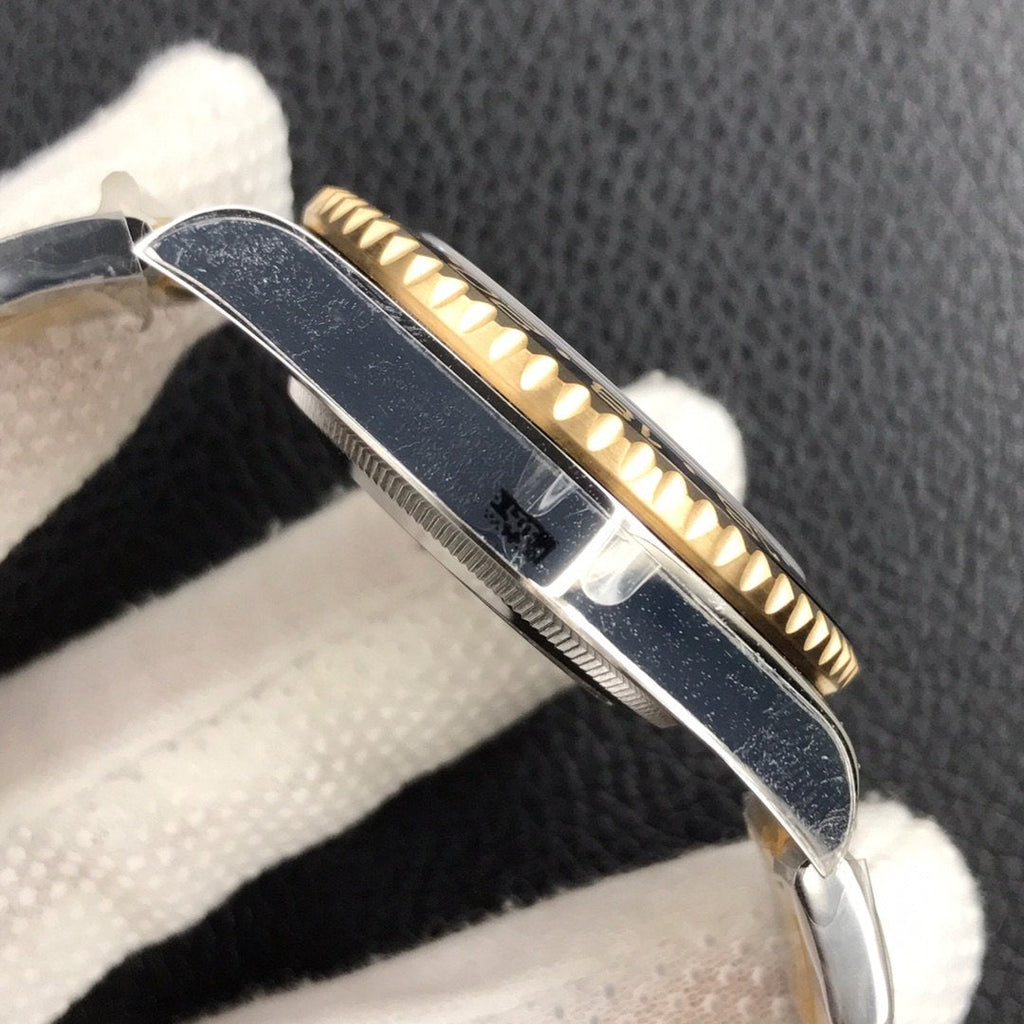 CLASSIC GMT STAINLESS STEEL YELLOW GOLD-TONE WATCH