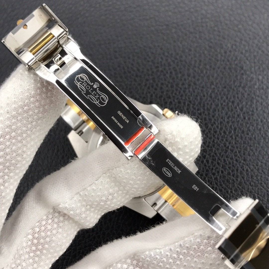 CLASSIC GMT STAINLESS STEEL YELLOW GOLD-TONE WATCH