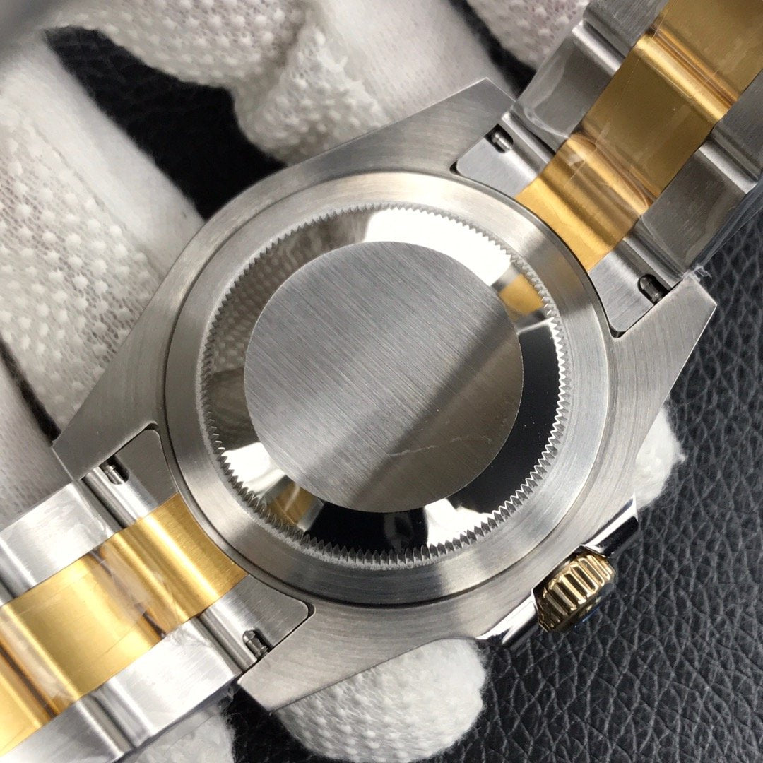 CLASSIC GMT STAINLESS STEEL YELLOW GOLD-TONE WATCH
