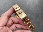 CLASSIC 42MM YELLOW GOLD-TONE BLUE DIAL WATCH