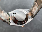 CLASSIC TWO-TONE 42MM ROSE GOLD-TONE BEZEL BROWN DIAL WATCH