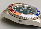 CLASSIC GMT RED & BLUE BEZEL STEEL BRACELET WATCH