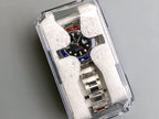 CLASSIC GMT RED & BLUE BEZEL STEEL BRACELET WATCH