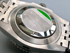 CLASSIC GMT RED & BLUE BEZEL STEEL BRACELET WATCH
