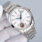 VARELLO CLASSIC 150M CO-AXIAL WHITE DIAL BLUE HAND