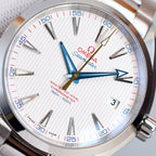 VARELLO CLASSIC 150M CO-AXIAL WHITE DIAL BLUE HAND