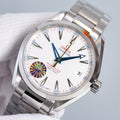 VARELLO CLASSIC 150M CO-AXIAL WHITE DIAL BLUE HAND