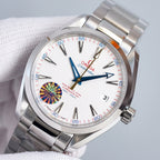 VARELLO CLASSIC 150M CO-AXIAL WHITE DIAL BLUE HAND