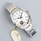 VARELLO CLASSIC 150M CO-AXIAL WHITE DIAL BLUE HAND