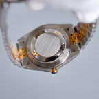 CLASSIC 41MM TWO-TONE WHITE DIAL STEEL BRACELET WATCH