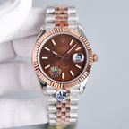 CLASSIC 41MM TWO-TONE ROSE GOLD-TONE STEEL BRACELET WATCH