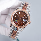CLASSIC 41MM TWO-TONE ROSE GOLD-TONE STEEL BRACELET WATCH