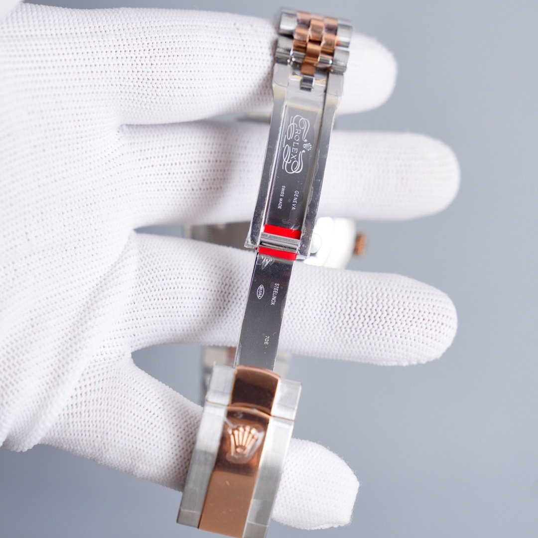 CLASSIC 41MM TWO-TONE ROSE GOLD-TONE STEEL BRACELET WATCH