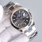 CLASSIC 41MM SMOOTH BEZEL STAINLESS STEEL WATCH