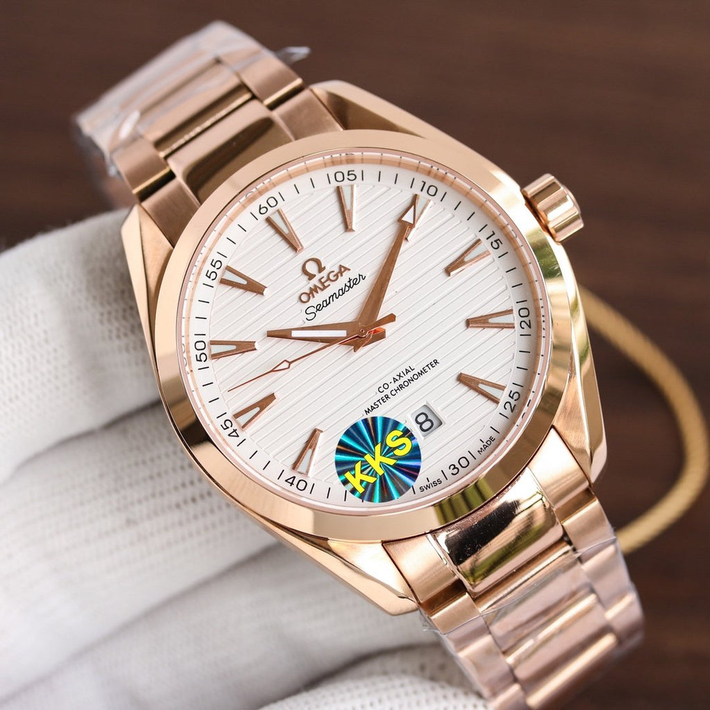 VARELLO CLASSIC TERRA 41MM ROSE GOLD CASE STEEL
