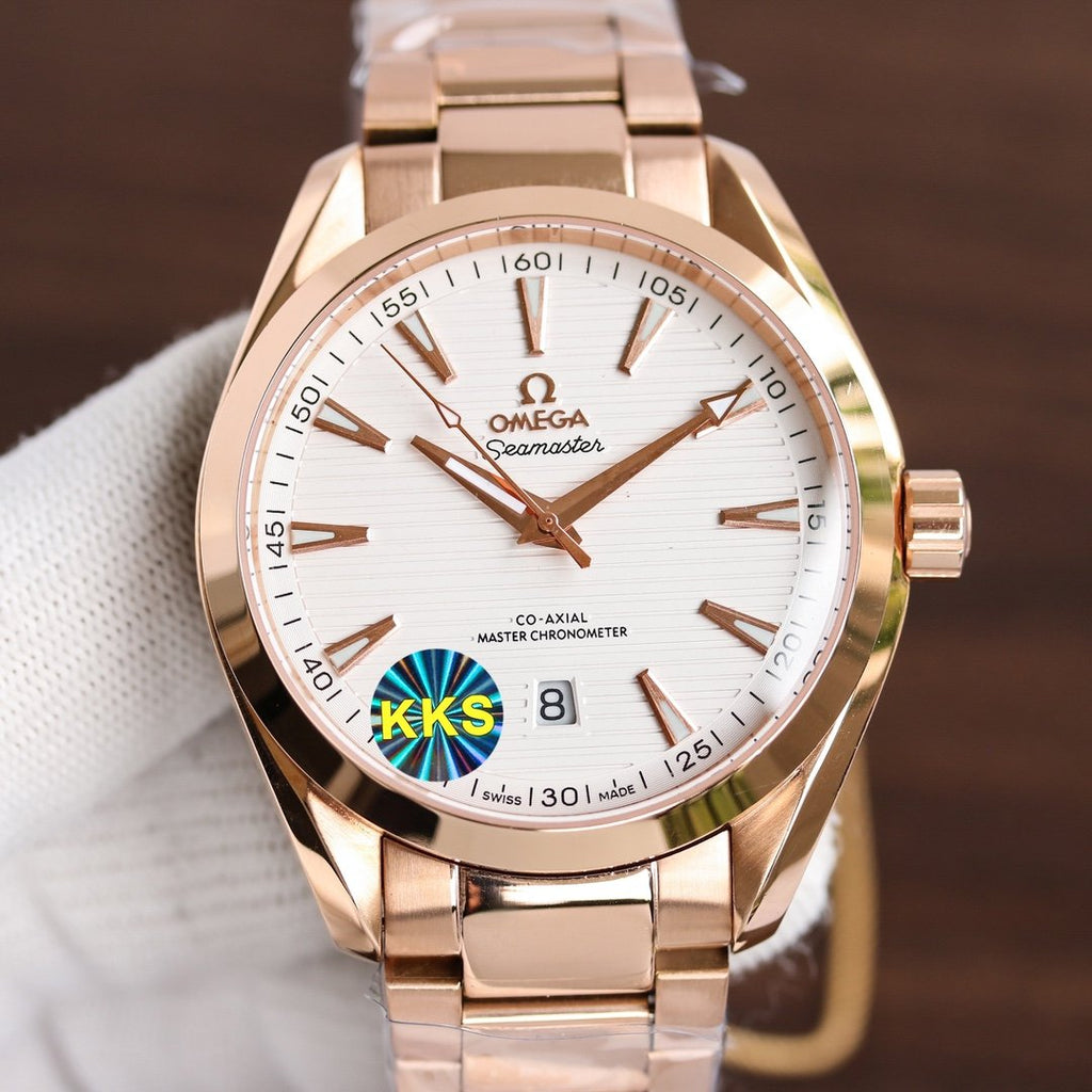 VARELLO CLASSIC TERRA 41MM ROSE GOLD CASE STEEL