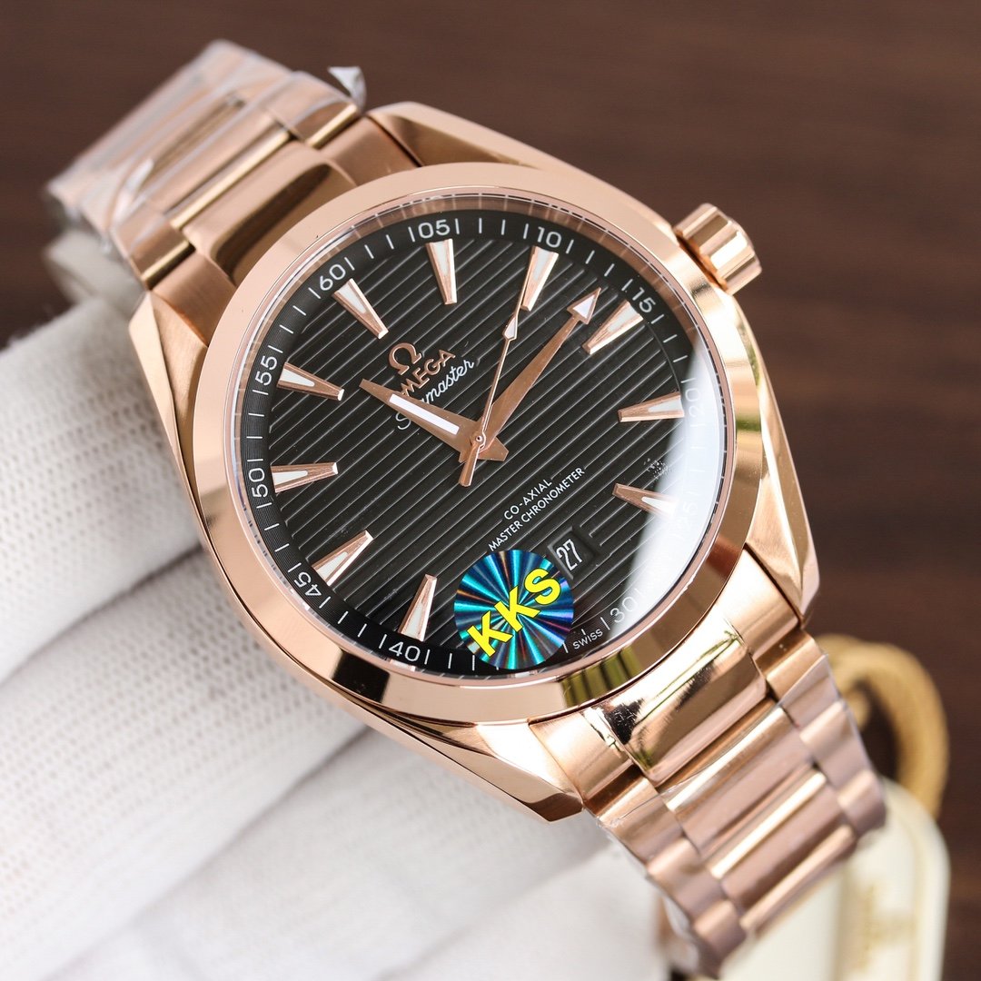 VARELLO CLASSIC TERRA 41MM ROSE GOLD CASE STEEL