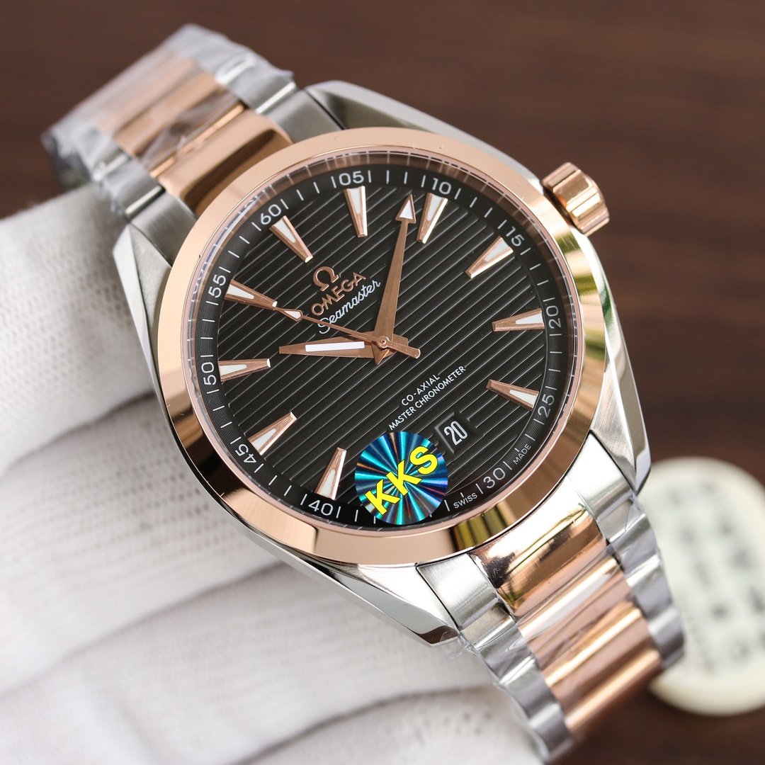 VARELLO CLASSIC TERRA 41MM ROSE GOLD CASE STEEL
