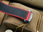 VARELLO CLASSIC OCEAN GMT 600 BLACK CASE RED BEZEL