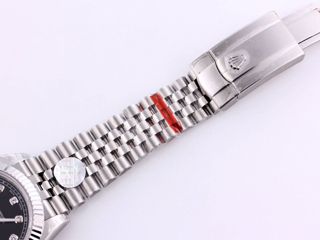 CLASSIC 41MM STAINLESS STEEL DIAMOND NUMERAL WATCH