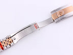 CLASSIC 41 ROSE GOLD STEEL CHOCOLATE DIAMOND DIAL