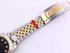 CLASSIC 41 TWO-TONE BLACK DIAL DIAMOND NUMERALS