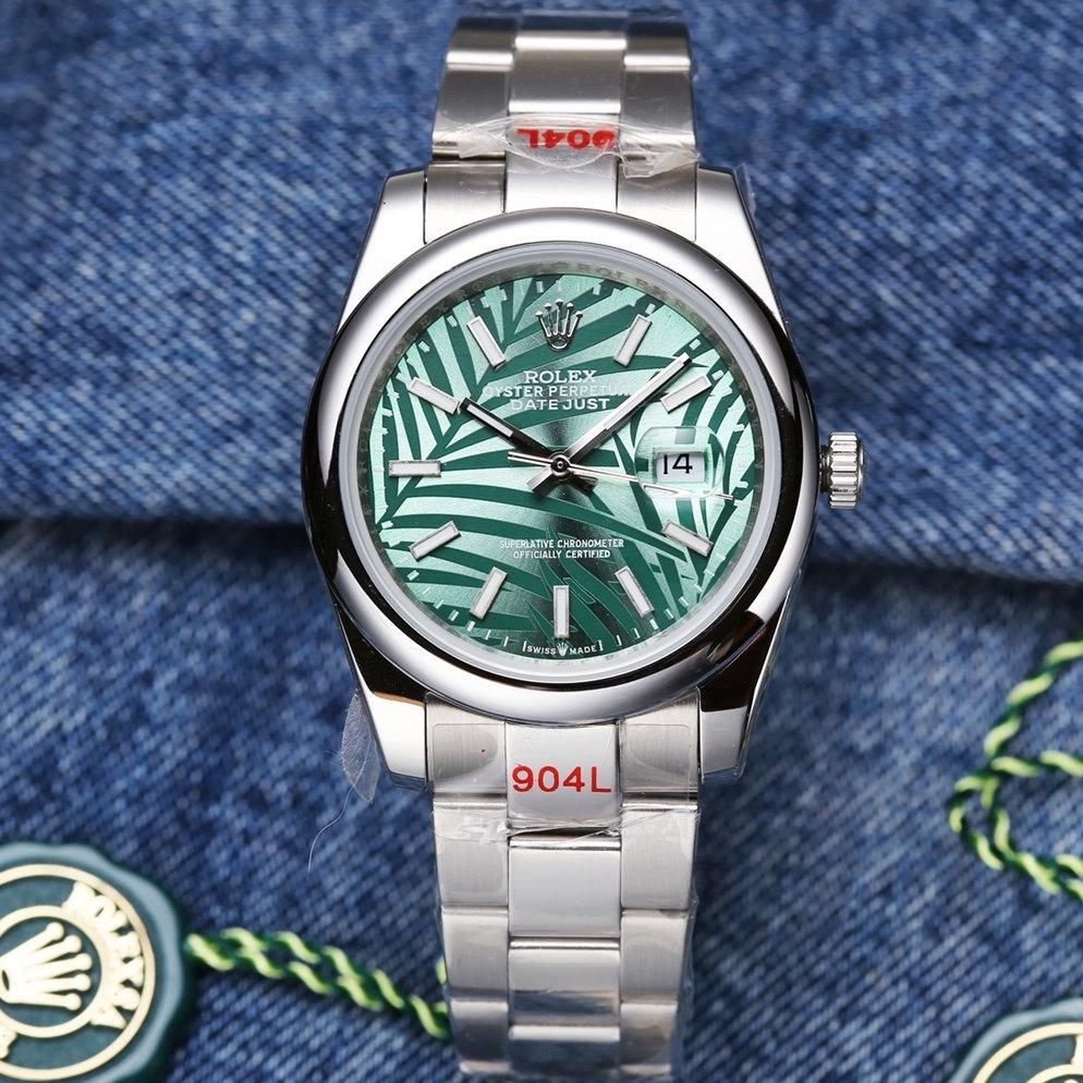 CLASSIC 41 STAINLESS STEEL CUSTOM GREEN DIAL