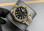 CLASSIC II 41MM TWO-TONE BLACK DIAL