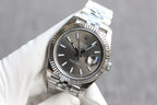 CLASSIC II 41 STAINLESS STEEL GREY DIAL