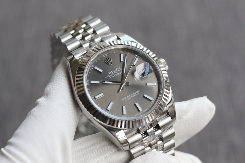 CLASSIC II 41 STAINLESS STEEL GREY DIAL
