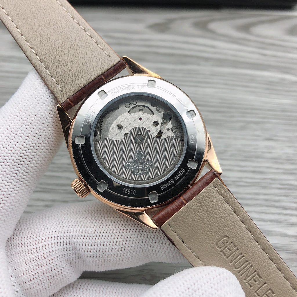 VARELLO CLASSIC RAILMASTER 40 ROSE GOLD CASE CHRONOMETER