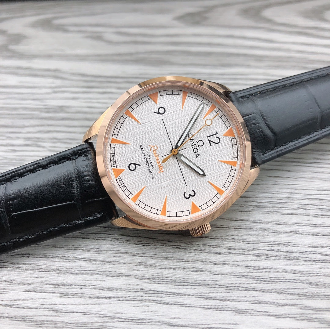 VARELLO CLASSIC RAILMASTER 40 ROSE GOLD CASE CHRONOMETER