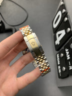 CLASSIC 41MM CHAMPAGNE DIAL STAINLESS STEEL BRACELET WATCH