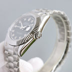 CLASSIC 41MM STAINLESS STEEL CASE DIAMOND NUMERAL WATCH