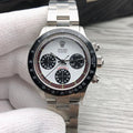 CLASSIC 37MM VINTAGE STAINLESS STEEL CASE WATCH
