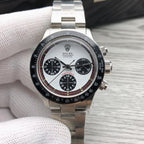 CLASSIC 37MM VINTAGE STAINLESS STEEL CASE WATCH