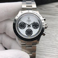 CLASSIC 37MM VINTAGE STAINLESS STEEL WATCH