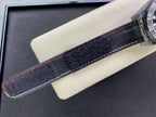 CLASSIC CARBON FIBER MULTI-COLOR DIAL GMT WATCH