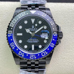 CLASSIC CUSTOM ALL-BLACK GMT WATCH