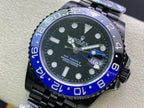 CLASSIC CUSTOM ALL-BLACK GMT WATCH