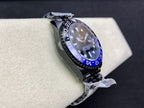 CLASSIC CUSTOM ALL-BLACK GMT WATCH