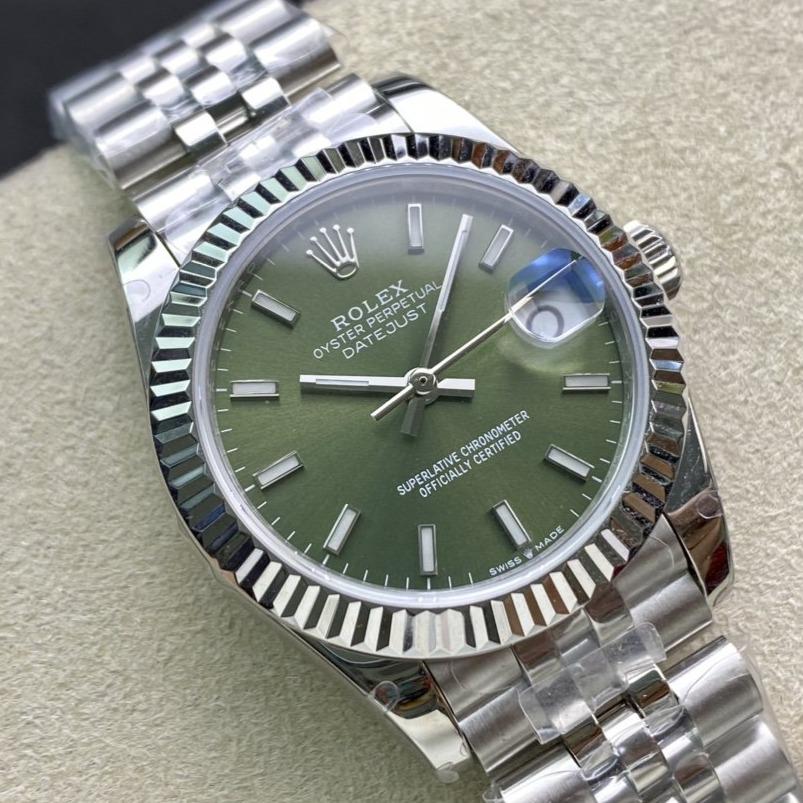 CLASSIC 41MM STAINLESS STEEL KHAKI DIAL WATCH