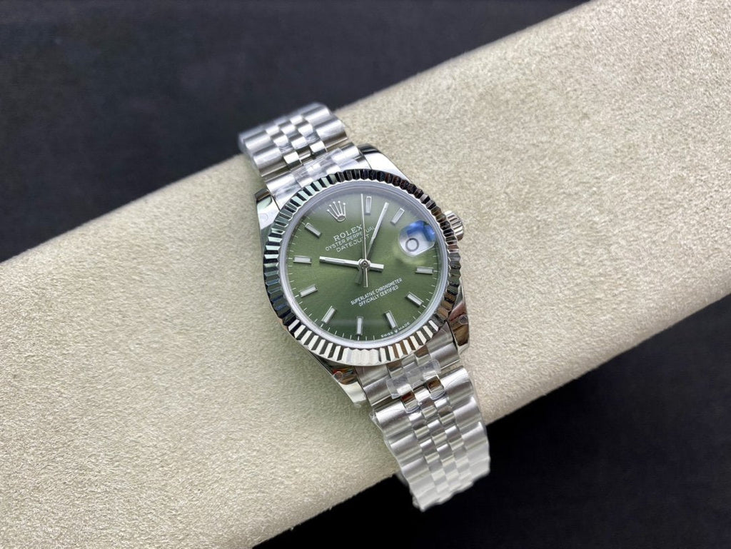 CLASSIC 41MM STAINLESS STEEL KHAKI DIAL WATCH
