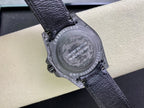 CLASSIC CARBON FIBER CASE WHITE GMT WATCH