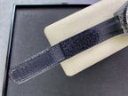 CLASSIC CARBON FIBER CASE WHITE GMT WATCH